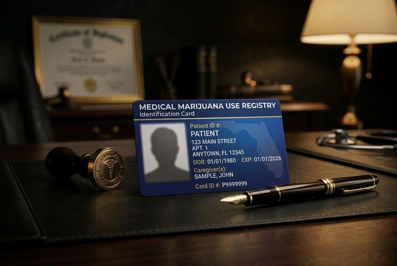 Florida Medical Marijuana Use Registry Identification Card