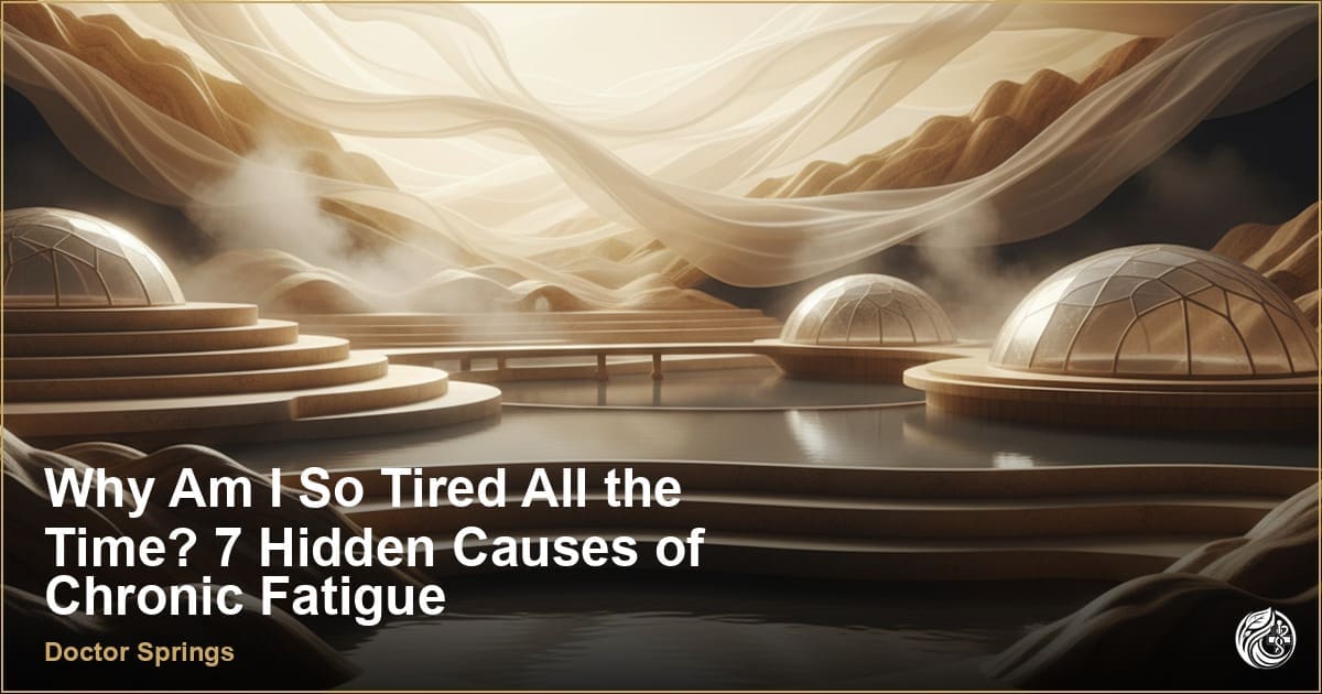 Why Am I So Tired All the Time? 7 Hidden Causes of Chronic Fatigue